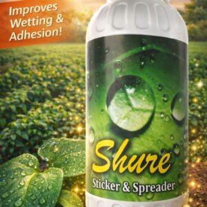 Shure Sticker & Spreader | Spray Adjuvant for Better Wetting and Uniform Coverage