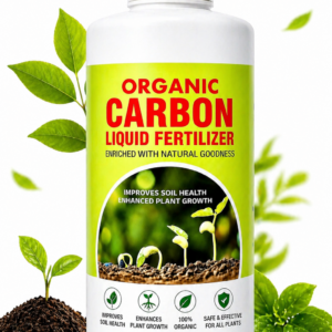 Organic Carbon Liquid Fertilizer for Plants Soil Health Booster for Agriculture Garden Drip Irrigation Crop Growth Nutrient Absorption Bio Stimulant Liquid Fertilizer